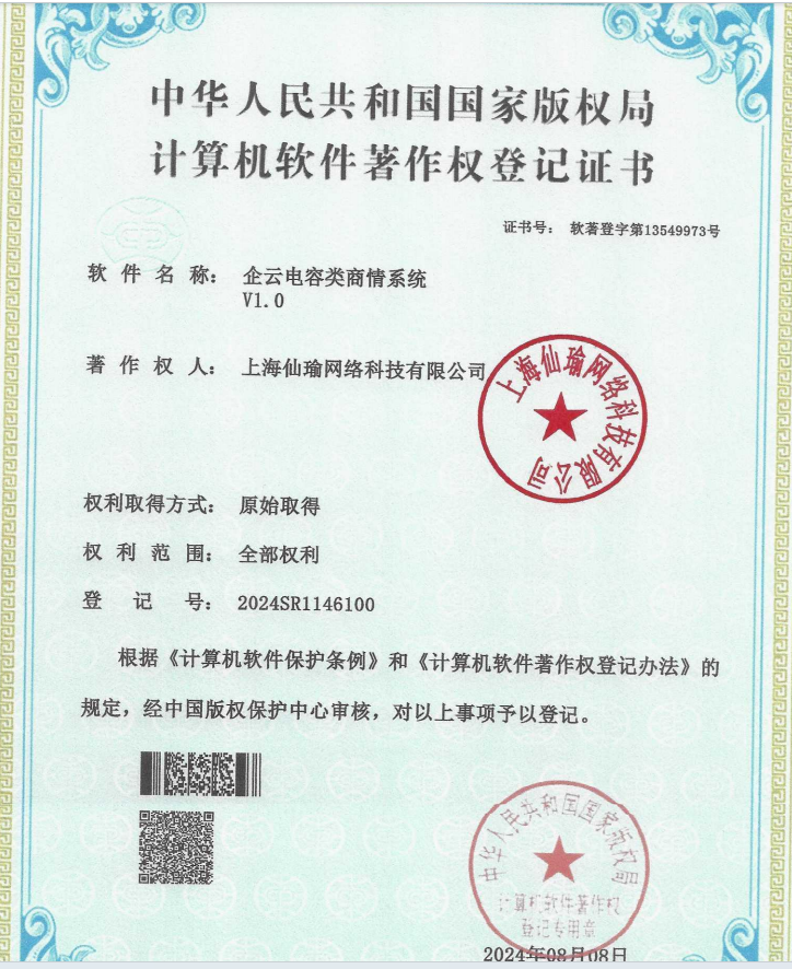 软件著作权证书1